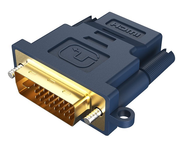 CABLETIME αντάπτορας HDMI σε DVI HA0R, 1080p, μπλε 2409