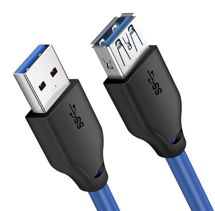 CABLETIME καλώδιο προέκτασης USB 3.0 CT-C160-U3-AMAF, 5Gbps, 2m, μπλε 8509