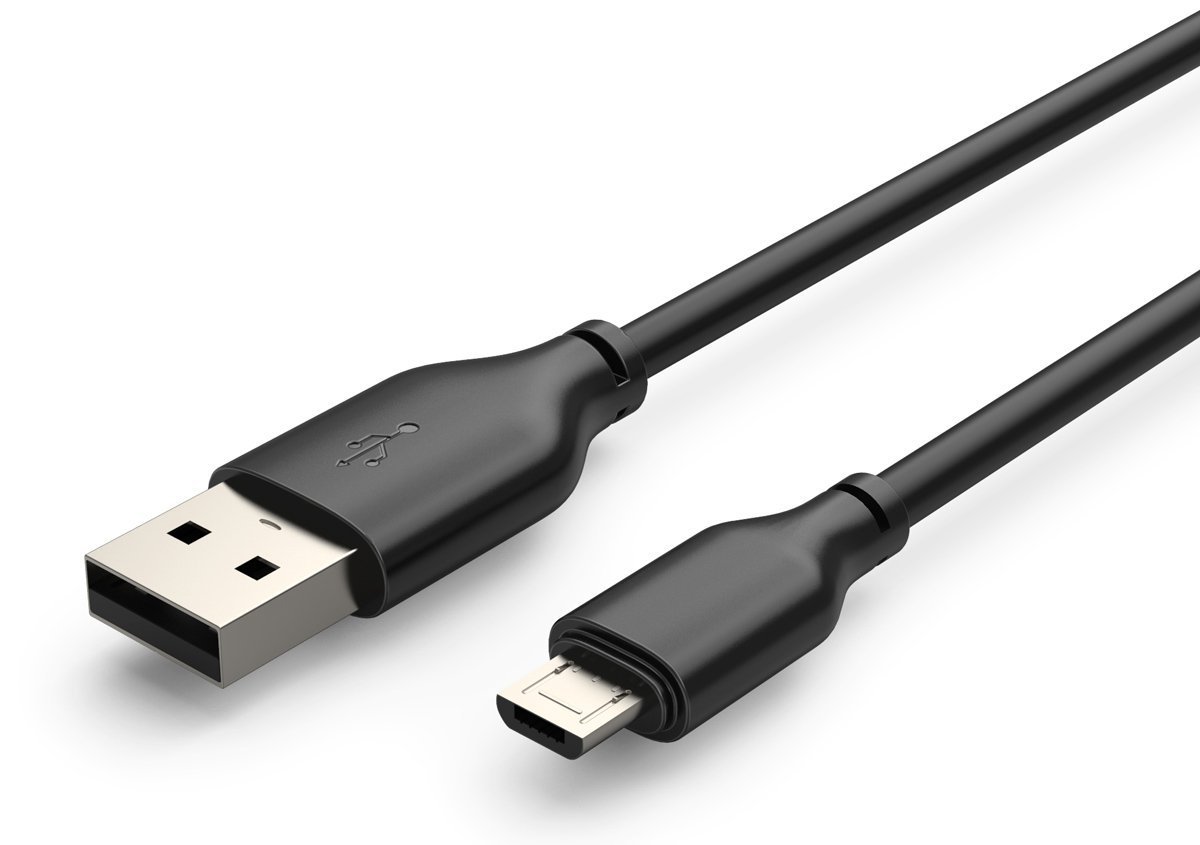 CABLETIME καλώδιο micro USB σε USB CT-C16-0G, 2.4A, 480Mbps, 0.2m, μαύρο 9406
