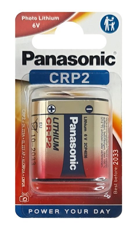 PANASONIC μπαταρία λιθίου, CRP2, 6V, 1τμχ 6989