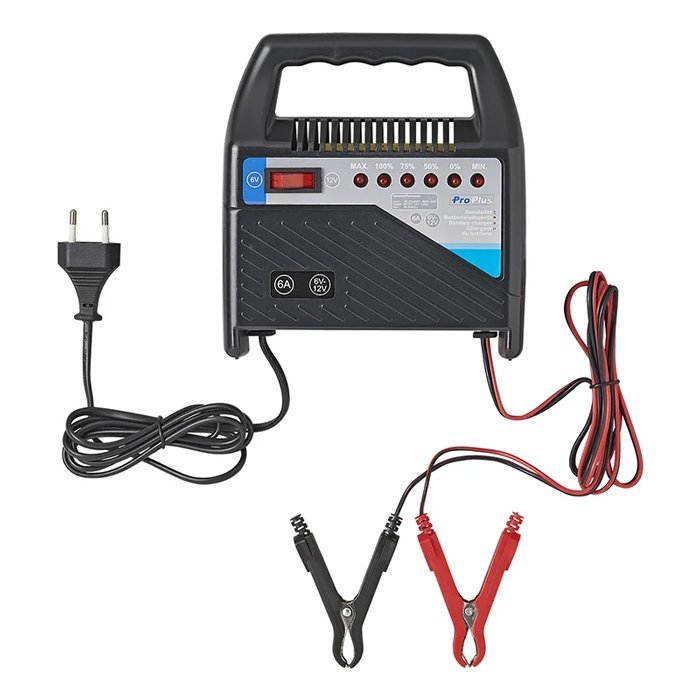 PROPLUS φορτιστής μπαταρίας αυτοκινήτου , 6V/12V, 6A 6770 - Image 2