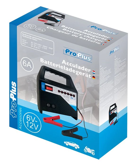 PROPLUS φορτιστής μπαταρίας αυτοκινήτου , 6V/12V, 6A 6770 - Image 5
