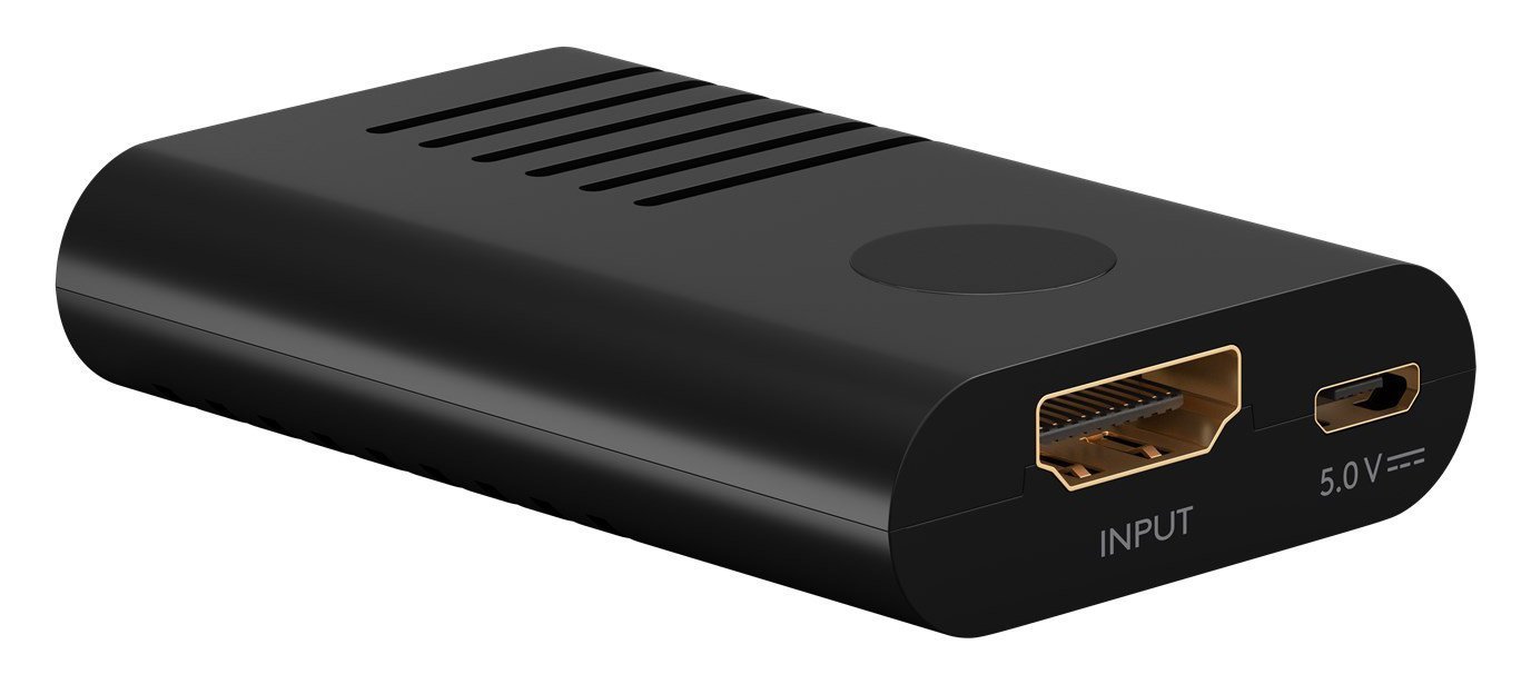 GOOBAY HDMI repeater , 4K/60Hz έως 20m, 4K/30Hz έως 25m, μαύρο 4874
