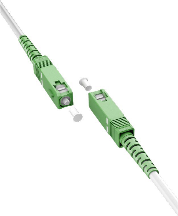 GOOBAY καλώδιο οπτικής ίνας SC-APC , Singlemode OS2, 20m, λευκό 9784 - Image 7