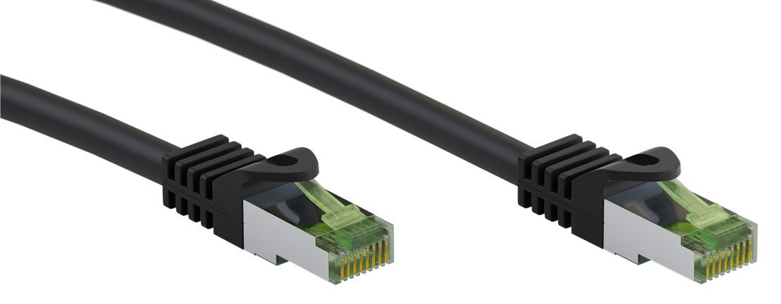 kalodio diktyoy, CAT 8.1 S/FTP, copper, LSZH, 7.5m, mayro 4978 7.5m