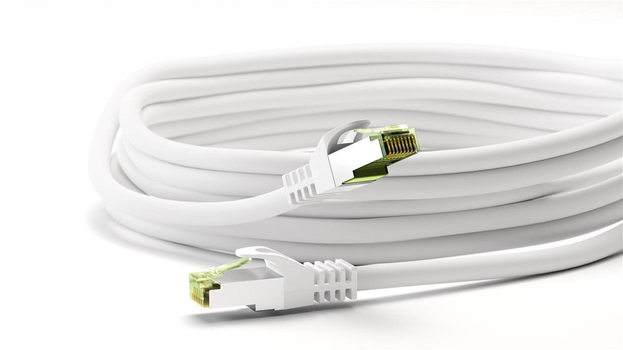 GOOBAY καλώδιο δικτύου , CAT 8.1 S/FTP, copper, GHMT, 3m, λευκό 4966 - Image 3