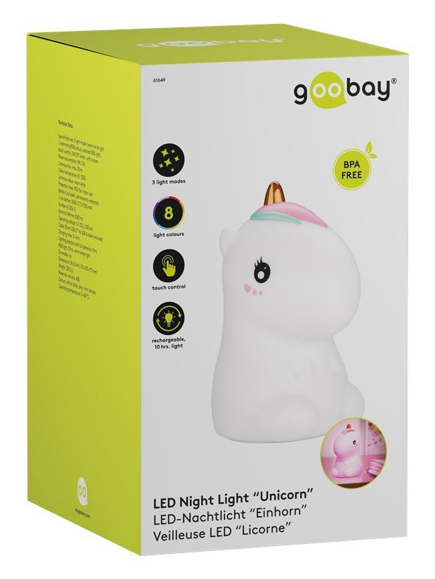 LED fotistiko nyktos monokeros, RGB, epanafortizomeno, leyko 9693 Όchi