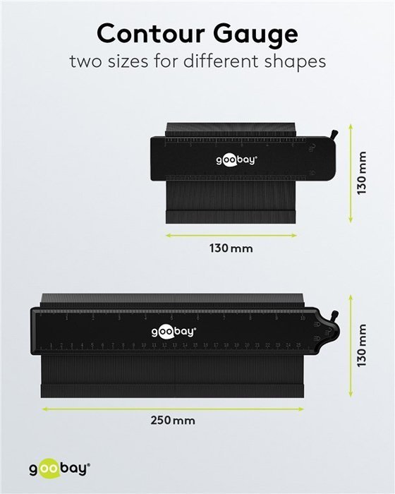 set pantografoi, klimaka se inch/cm, 130/250mm, 2tmch 119 Pantografoς 8