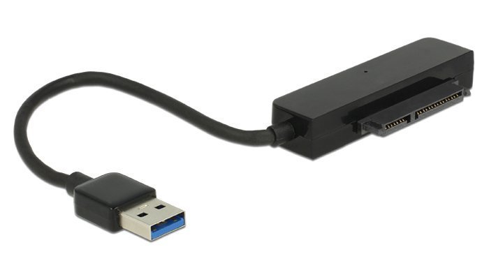 DELOCK αντάπτορας USB σε SATA με θήκη για 2.5" HDD/SSD, 6Gbps 4645 - Image 3