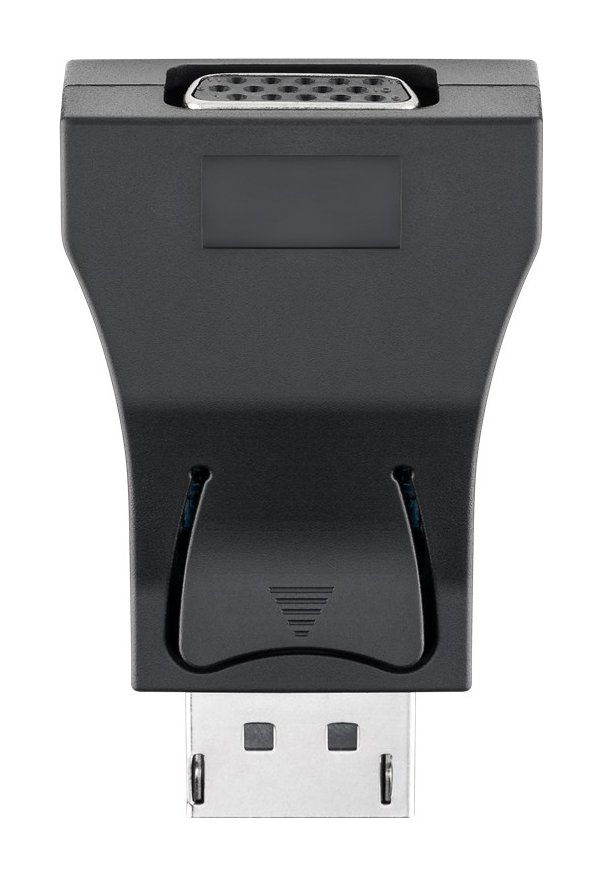 GOOBAY αντάπτορας DisplayPort σε VGA , gold-plated, μαύρος 3850