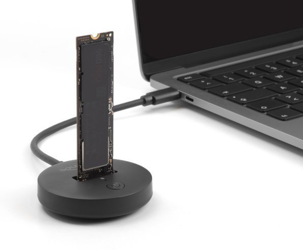 DELOCK docking station για M.2 NVMe/SATA SSD , 10Gbps, μαύρο 6690 - Image 2