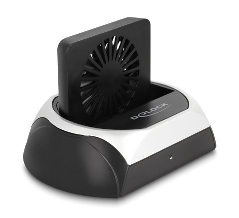DELOCK docking station για M.2 NVMe/SATA ή 2.5"/3.5" SSD/HDD , 10Gbps, μαύρο 7432