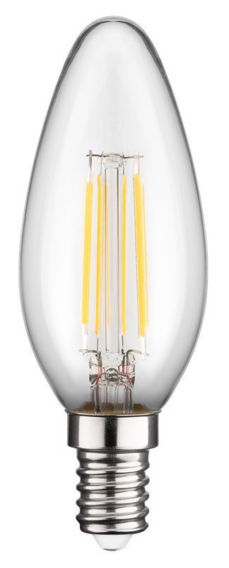 GOOBAY LED λάμπα candle , E14, Filament, 4W, 2700K, 470lm 6135