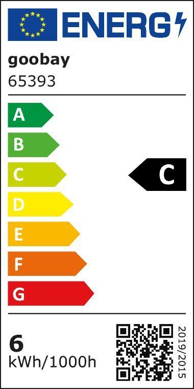 GOOBAY LED λάμπα candle , E14, Filament, 6W, 2700K, 1055lm 6432 - Image 2