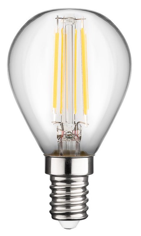GOOBAY LED λάμπα mini globe , E14, Filament, 4W, 2700K, 470lm 6136