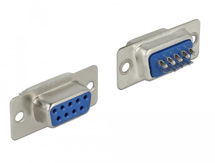 DELOCK Connector Σειριακής θύρας Sub-D9 με ακίδες, female 929