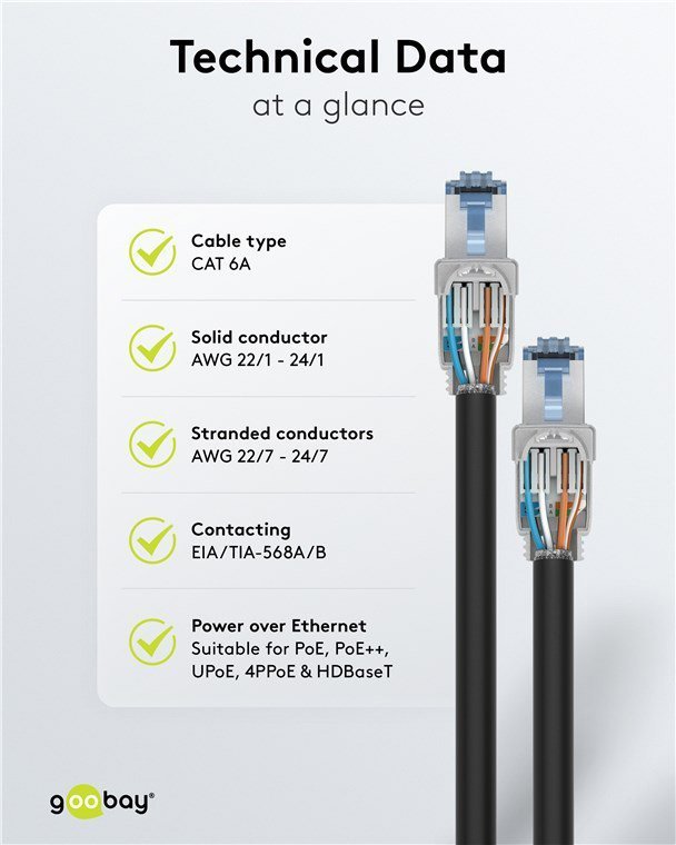 vysma RJ45, CAT 6A STP, tool-free, asimi 7321 Vysma 9