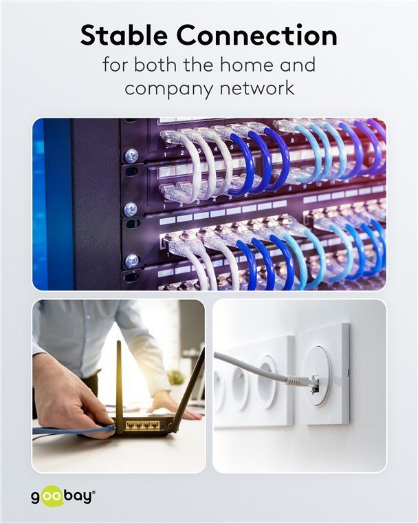 GOOBAY βύσμα RJ45 , CAT 6 UTP, tool-free, λευκό 7320 - Image 12