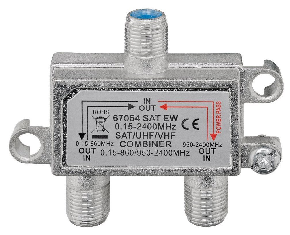 GOOBAY SAT-TV combiner , 0.15 MHz - 2400MHz, 100dB 335