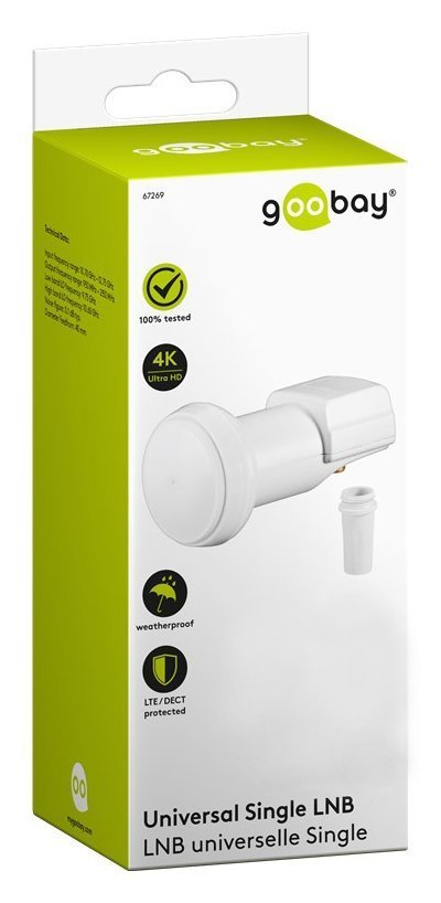 universal single LNB gia mia syskeyi, DVB-S2 2179 LNB 2