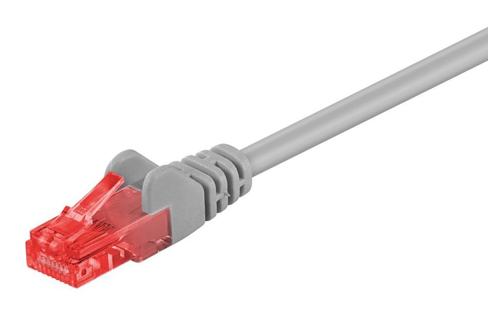 GOOBAY καλώδιο δικτύου , CAT 6 U/UTP, CCA, 250MHz, 30m, γκρι 8948