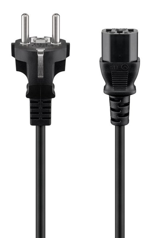 kalodio trofodosias, 0.75mm², 1.5m, mayro 2824 1.5m