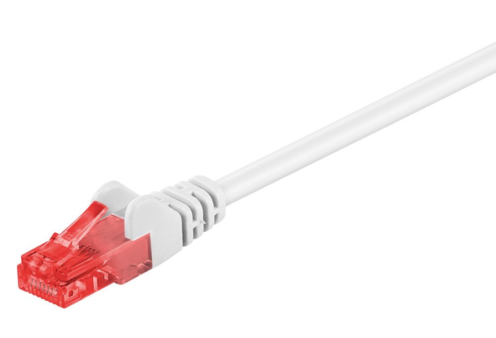 GOOBAY καλώδιο δικτύου , CAT 6 U/UTP, CCA, 5m, λευκό 6117