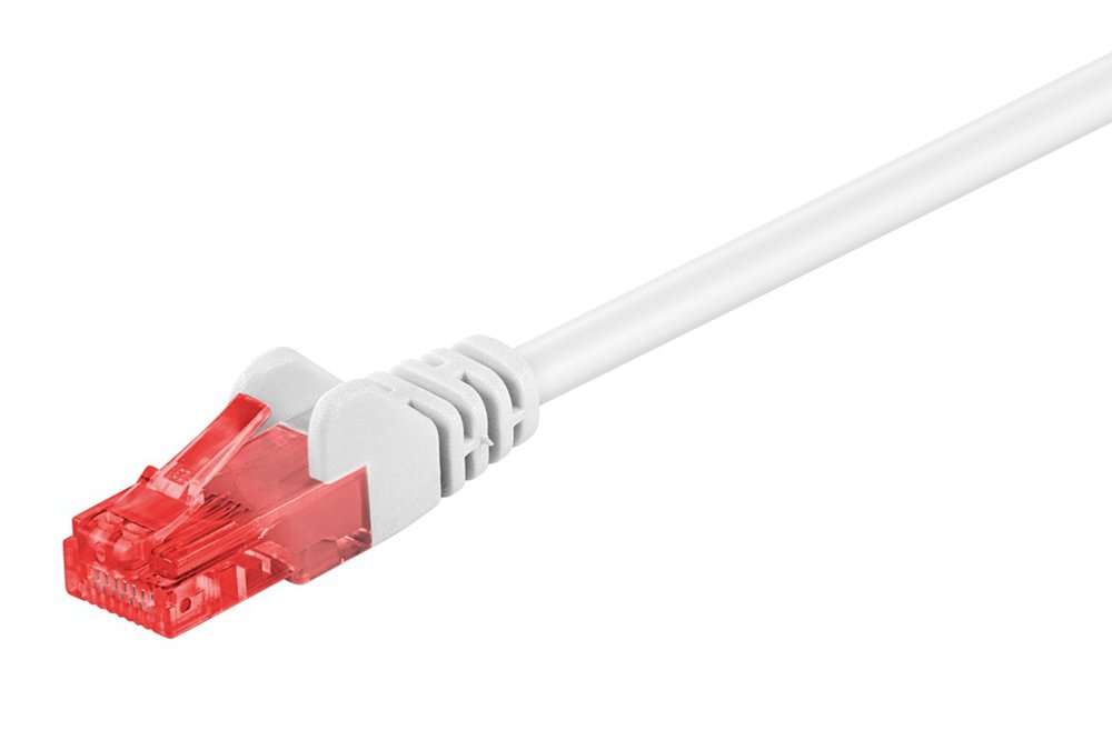 GOOBAY καλώδιο δικτύου , CAT 6 U/UTP, CCA, 15m, λευκό 6859