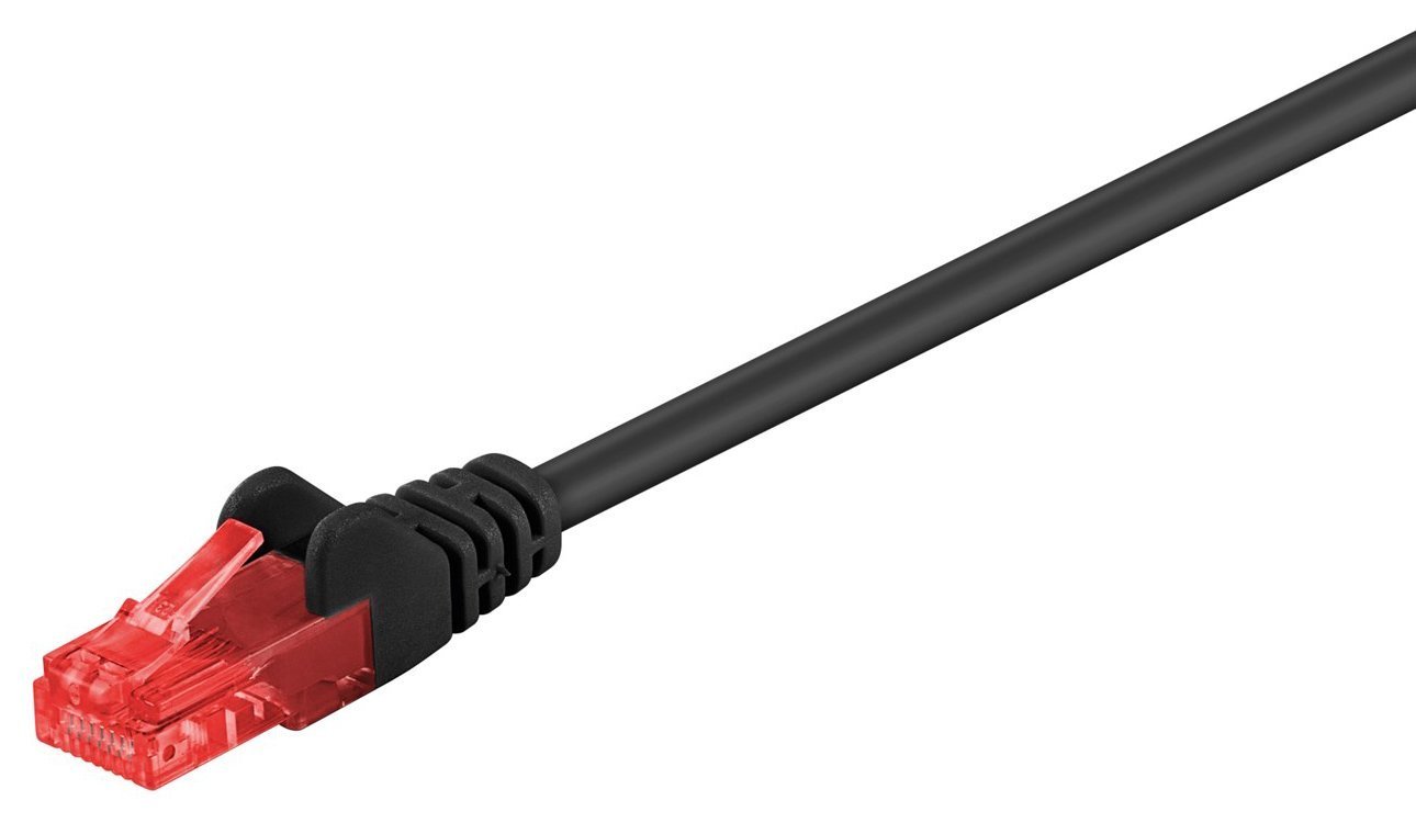 GΟOBAY καλώδιο δικτύου , CAT 6 U/UTP, CCA, PVC, 10m, μαύρο 2267