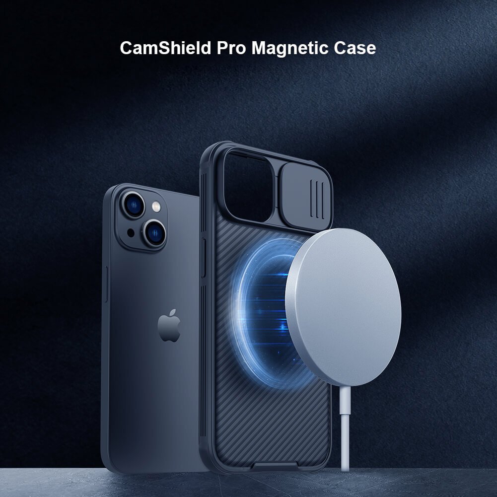 NILLKIN θήκη CamShield Pro Magnetic για iPhone 14 Plus, μαύρη 4508 - Image 2
