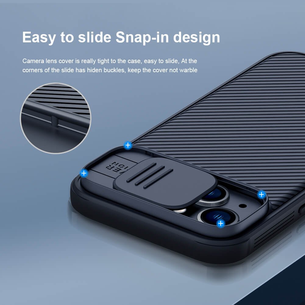 NILLKIN θήκη CamShield Pro Magnetic για iPhone 14 Plus, μαύρη 4508 - Image 3