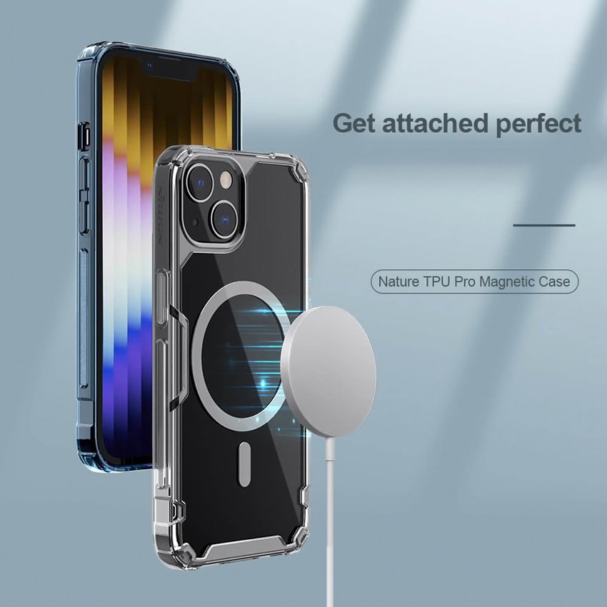 thiki Nature Pro Magnetic gia iPhone 14 Plus, mple & diafani 4502 0 2