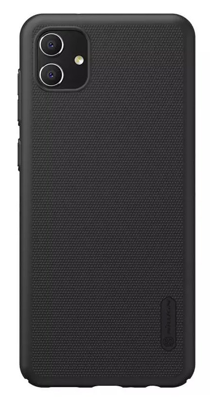 NILLKIN θήκη Super Frosted Shield για Samsung A04, μαύρη 4479