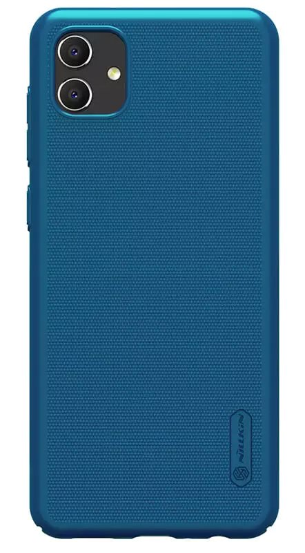 NILLKIN θήκη Super Frosted Shield για Samsung A04, μπλε 4480