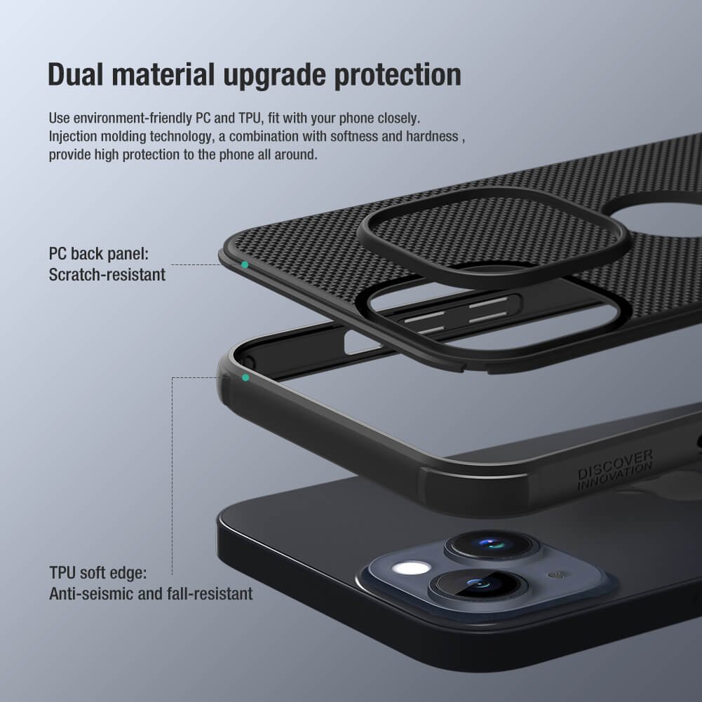 NILLKIN θήκη Super Frosted Shield Pro για iPhone 14 Plus, μπλε 4485 - Image 3