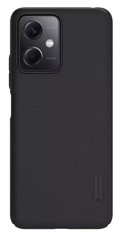NILLKIN θήκη Super Frosted Shield για Xiaomi Redmi Note 12 5G, μαύρο 4481