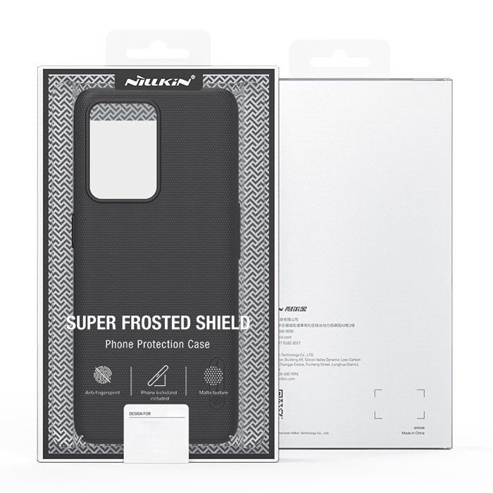 NILLKIN θήκη Super Frosted Shield για Realme 10 Pro 5G, μαύρη 4847 - Image 4