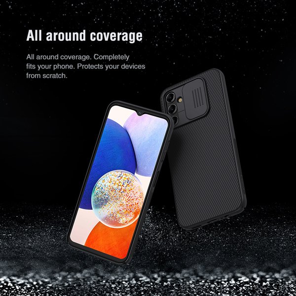 NILLKIN θήκη CamShield για Samsung Galaxy A14 5G, μαύρη 4853 - Image 3