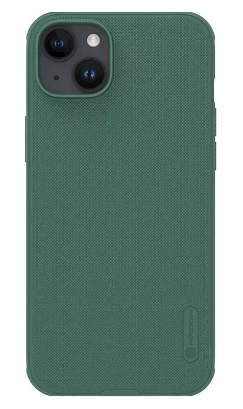 thiki Super Frosted Shield Pro gia iPhone 15 Plus, prasini 5881 APPLE