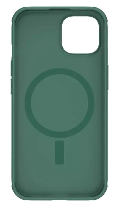 thiki Super Frosted Shield Pro Magnetic gia iPhone 15, prasini 5888 APPLE