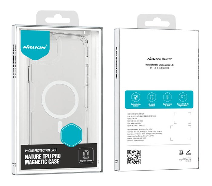 thiki Nature Pro Magnetic gia iPhone 15 Pro, diafani-mple 5931 APPLE