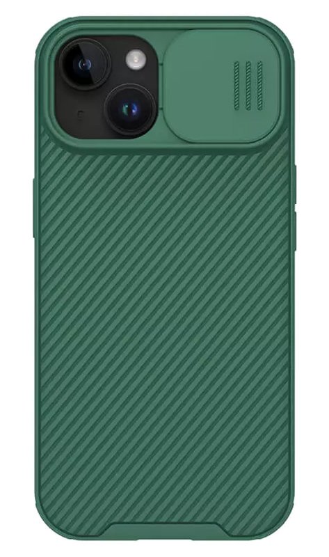 NILLKIN θήκη CamShield Pro για iPhone 15, πράσινη 5900