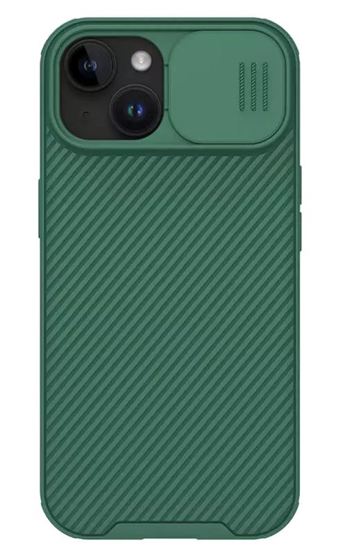 thiki CamShield Pro gia iPhone 15 Plus, prasini 5907 APPLE