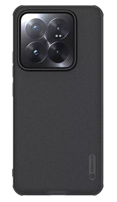 NILLKIN θήκη Super Frosted Shield Pro για Xiaomi 14 Pro, μαύρη 6632