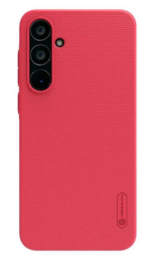 NILLKIN θήκη Super Frosted Shield για Samsung Galaxy A35, κόκκινη 6623