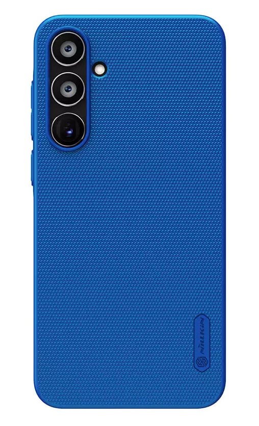 NILLKIN θήκη Super Frosted Shield για Samsung Galaxy A35, μπλε 6624