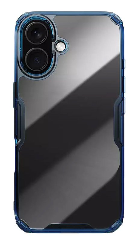 NILLKIN θήκη Nature TPU Pro για iPhone 1 Plus, διάφανη-μπλε 7547