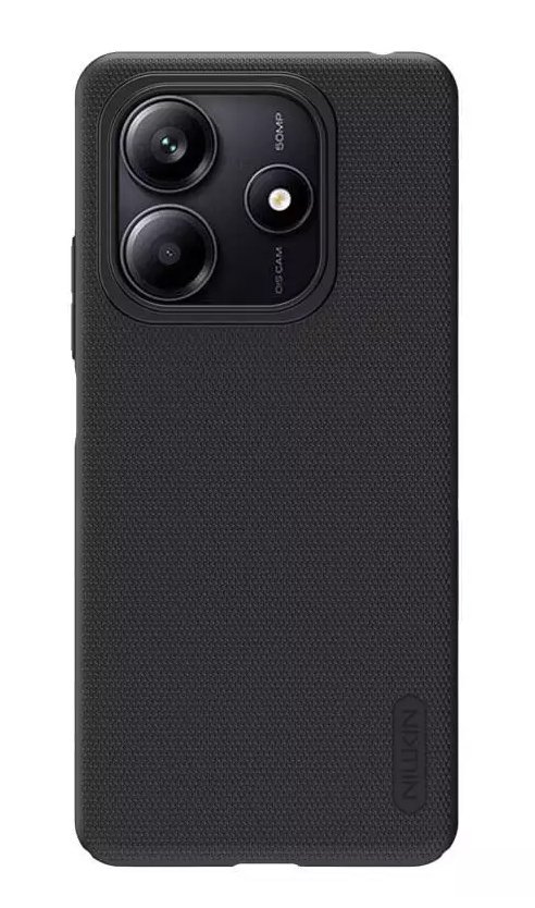 NILLKIN θήκη Super Frosted Shield για Xiaomi Redmi Note 14, μαύρη 8403