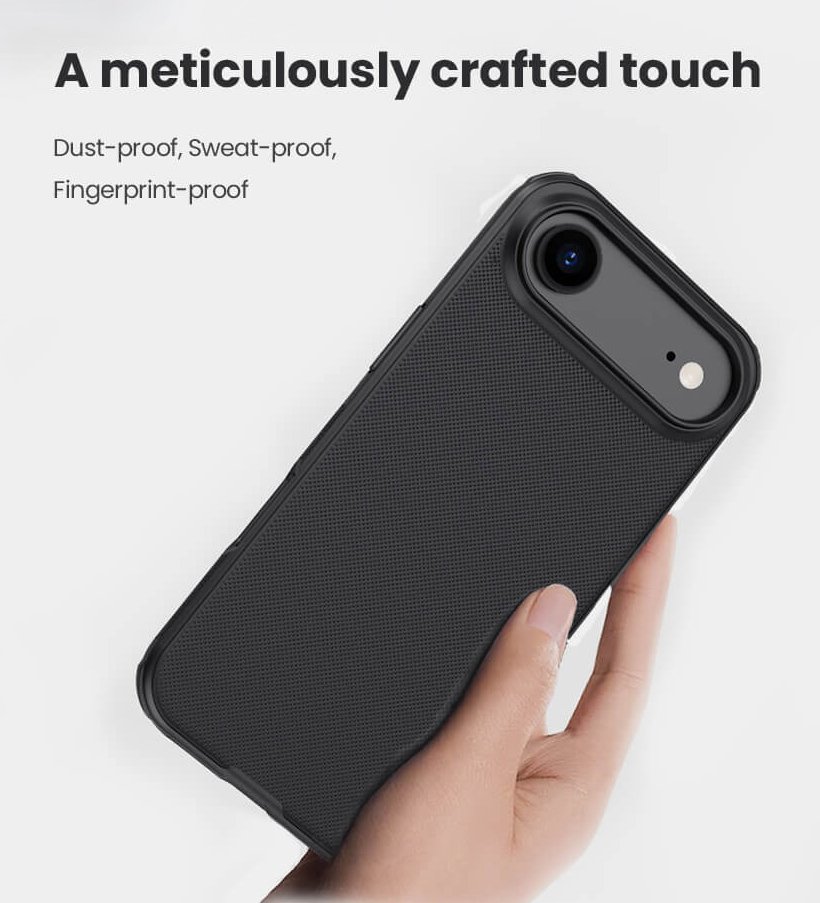 NILLKIN θήκη Super Frosted Shield Pro για Apple iPhone 17 Air, μαύρη 9491 - Image 2