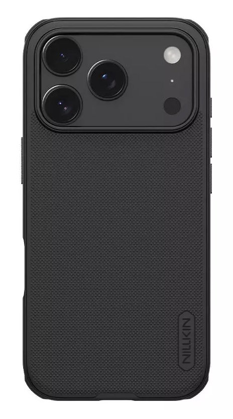 NILLKIN θήκη Super Frosted Shield Pro για Apple iPhone 17 Pro, μαύρη 9493